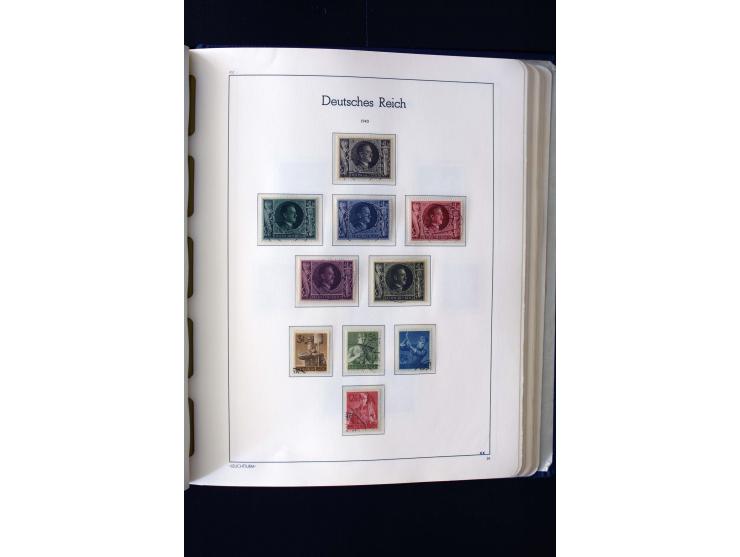 1872/1945, ungebrauchte und gestempelte Sammlung mit u.a. Mi.-Nr. 66II, 438-39, 456-58, 496-98, Bl.1 und 3 etc., dazu etwas B