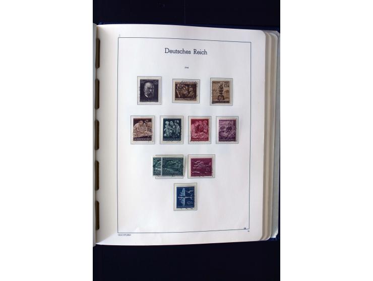 1872/1945, ungebrauchte und gestempelte Sammlung mit u.a. Mi.-Nr. 66II, 438-39, 456-58, 496-98, Bl.1 und 3 etc., dazu etwas B