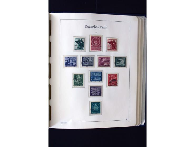 1872/1945, ungebrauchte und gestempelte Sammlung mit u.a. Mi.-Nr. 66II, 438-39, 456-58, 496-98, Bl.1 und 3 etc., dazu etwas B