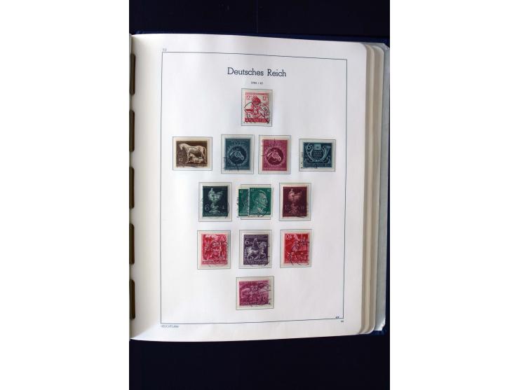 1872/1945, ungebrauchte und gestempelte Sammlung mit u.a. Mi.-Nr. 66II, 438-39, 456-58, 496-98, Bl.1 und 3 etc., dazu etwas B