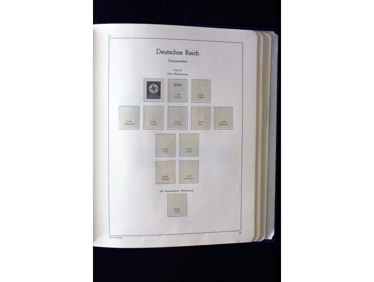1872/1945, ungebrauchte und gestempelte Sammlung mit u.a. Mi.-Nr. 66II, 438-39, 456-58, 496-98, Bl.1 und 3 etc., dazu etwas B