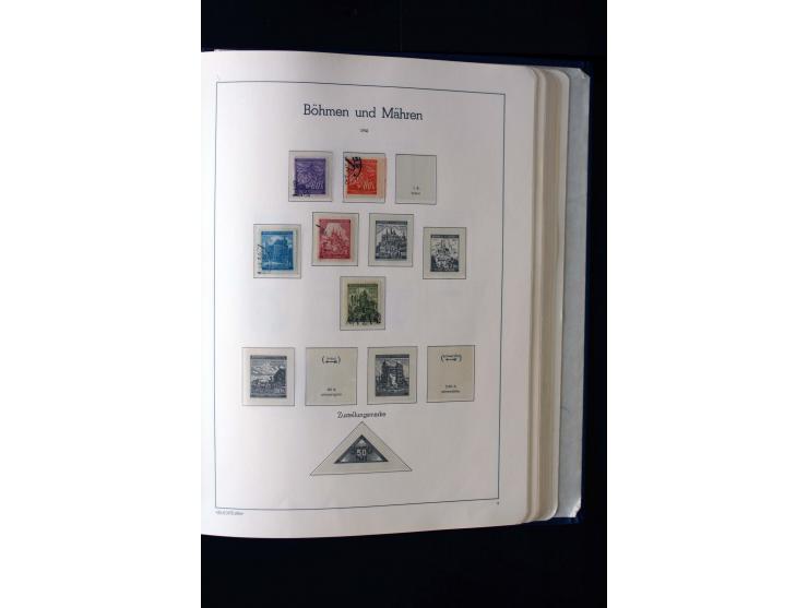 1872/1945, ungebrauchte und gestempelte Sammlung mit u.a. Mi.-Nr. 66II, 438-39, 456-58, 496-98, Bl.1 und 3 etc., dazu etwas B