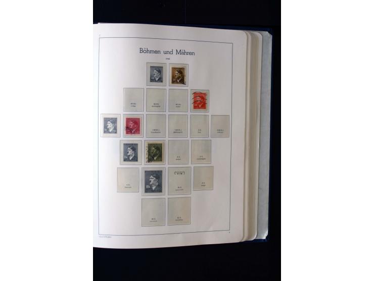 1872/1945, ungebrauchte und gestempelte Sammlung mit u.a. Mi.-Nr. 66II, 438-39, 456-58, 496-98, Bl.1 und 3 etc., dazu etwas B