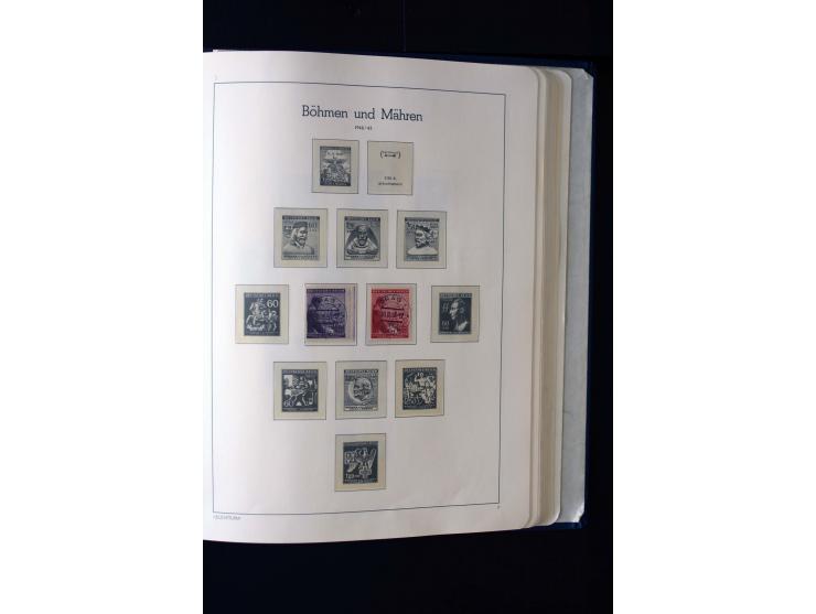 1872/1945, ungebrauchte und gestempelte Sammlung mit u.a. Mi.-Nr. 66II, 438-39, 456-58, 496-98, Bl.1 und 3 etc., dazu etwas B