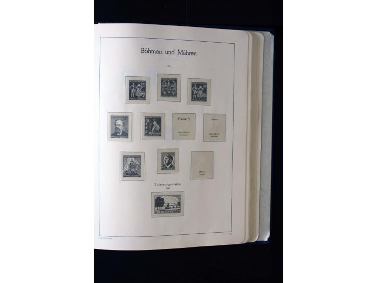 1872/1945, ungebrauchte und gestempelte Sammlung mit u.a. Mi.-Nr. 66II, 438-39, 456-58, 496-98, Bl.1 und 3 etc., dazu etwas B