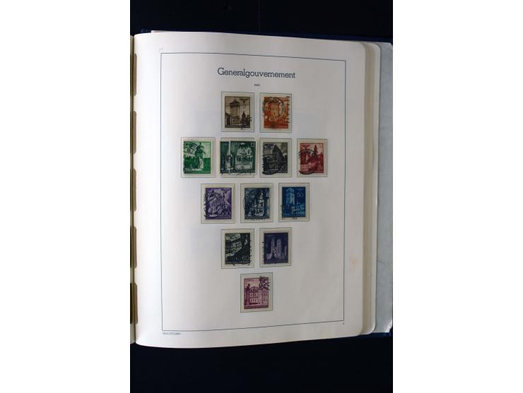 1872/1945, ungebrauchte und gestempelte Sammlung mit u.a. Mi.-Nr. 66II, 438-39, 456-58, 496-98, Bl.1 und 3 etc., dazu etwas B
