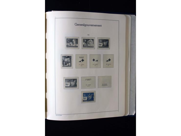 1872/1945, ungebrauchte und gestempelte Sammlung mit u.a. Mi.-Nr. 66II, 438-39, 456-58, 496-98, Bl.1 und 3 etc., dazu etwas B