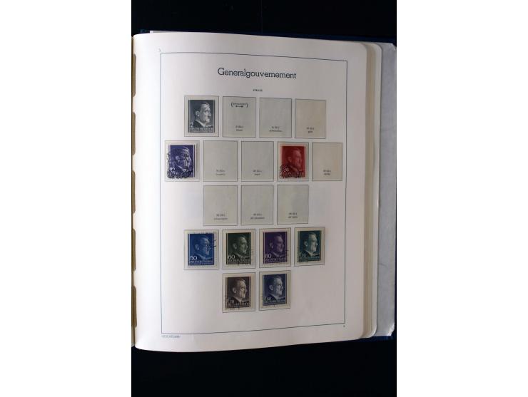 1872/1945, ungebrauchte und gestempelte Sammlung mit u.a. Mi.-Nr. 66II, 438-39, 456-58, 496-98, Bl.1 und 3 etc., dazu etwas B