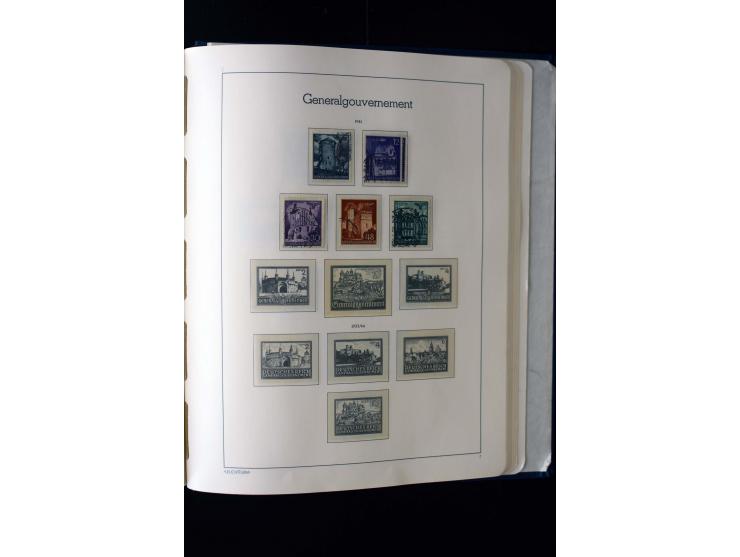1872/1945, ungebrauchte und gestempelte Sammlung mit u.a. Mi.-Nr. 66II, 438-39, 456-58, 496-98, Bl.1 und 3 etc., dazu etwas B