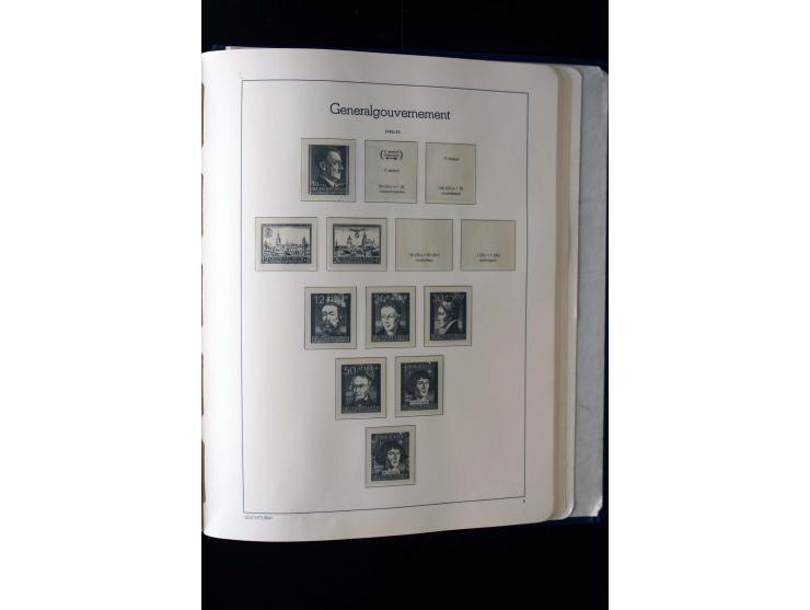 1872/1945, ungebrauchte und gestempelte Sammlung mit u.a. Mi.-Nr. 66II, 438-39, 456-58, 496-98, Bl.1 und 3 etc., dazu etwas B