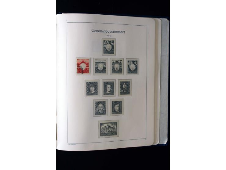 1872/1945, ungebrauchte und gestempelte Sammlung mit u.a. Mi.-Nr. 66II, 438-39, 456-58, 496-98, Bl.1 und 3 etc., dazu etwas B