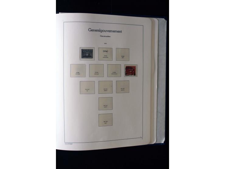 1872/1945, ungebrauchte und gestempelte Sammlung mit u.a. Mi.-Nr. 66II, 438-39, 456-58, 496-98, Bl.1 und 3 etc., dazu etwas B