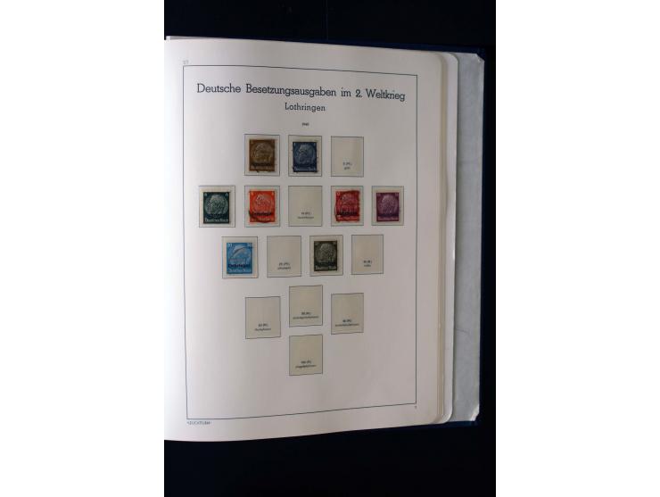 1872/1945, ungebrauchte und gestempelte Sammlung mit u.a. Mi.-Nr. 66II, 438-39, 456-58, 496-98, Bl.1 und 3 etc., dazu etwas B