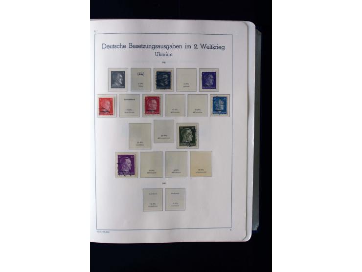 1872/1945, ungebrauchte und gestempelte Sammlung mit u.a. Mi.-Nr. 66II, 438-39, 456-58, 496-98, Bl.1 und 3 etc., dazu etwas B