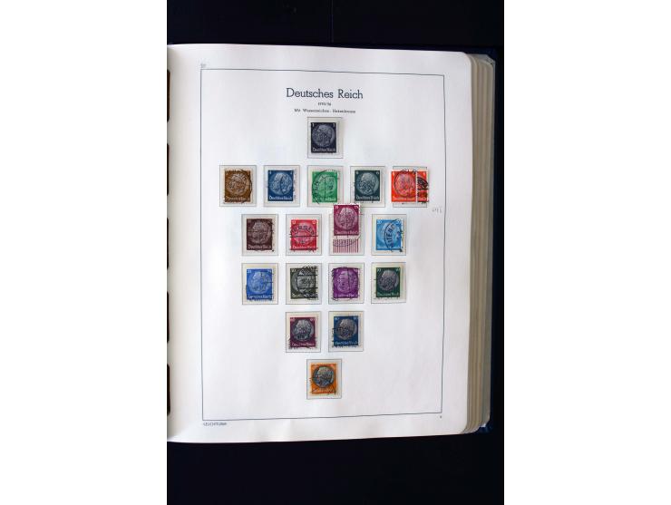 1872/1945, ungebrauchte und gestempelte Sammlung mit u.a. Mi.-Nr. 66II, 438-39, 456-58, 496-98, Bl.1 und 3 etc., dazu etwas B