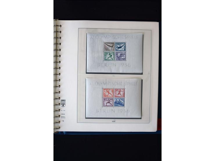 1872/1945, ungebrauchte und gestempelte Sammlung mit u.a. Mi.-Nr. 66, 438-39, 456-58, Bl.1, 496-98, Bl.3 etc., dazu etwas Bes
