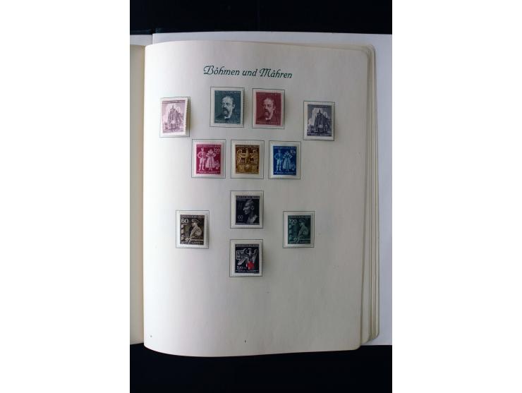 1872/1945, ungebrauchte und gestempelte Sammlung mit u.a. Mi.-Nr. 66, 438-39, 456-58, Bl.1, 496-98, Bl.3 etc., dazu etwas Bes
