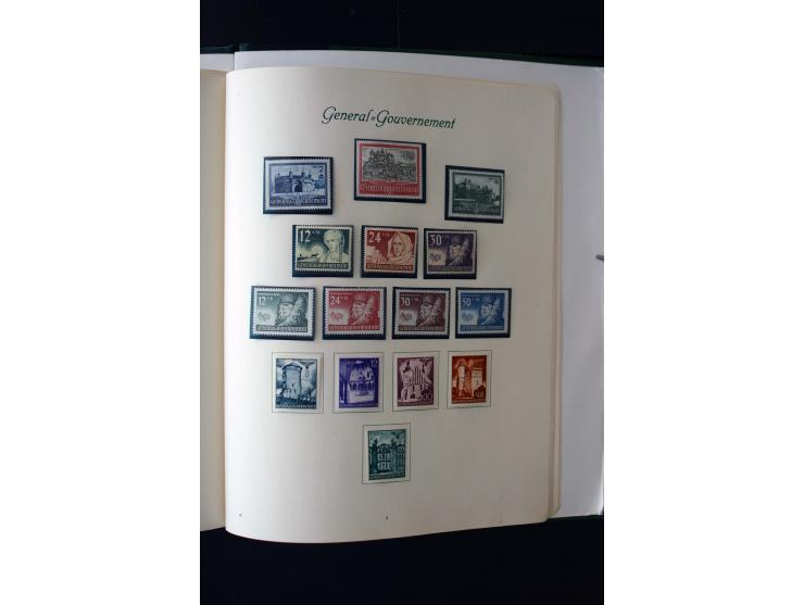 1872/1945, ungebrauchte und gestempelte Sammlung mit u.a. Mi.-Nr. 66, 438-39, 456-58, Bl.1, 496-98, Bl.3 etc., dazu etwas Bes