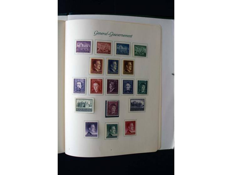 1872/1945, ungebrauchte und gestempelte Sammlung mit u.a. Mi.-Nr. 66, 438-39, 456-58, Bl.1, 496-98, Bl.3 etc., dazu etwas Bes