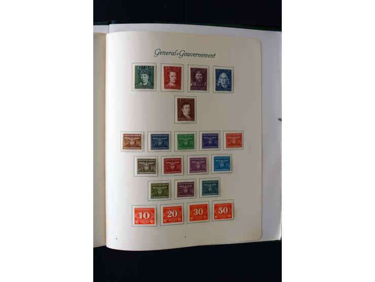 1872/1945, ungebrauchte und gestempelte Sammlung mit u.a. Mi.-Nr. 66, 438-39, 456-58, Bl.1, 496-98, Bl.3 etc., dazu etwas Bes