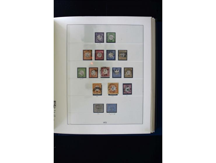 1872/1945, ungebrauchte und gestempelte Sammlung mit u.a. Mi.-Nr. 66, 438-39, 456-58, Bl.1, 496-98, Bl.3 etc., dazu etwas Bes