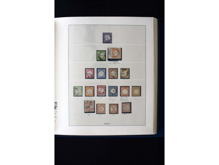 1872/1945, ungebrauchte und gestempelte Sammlung mit u.a. Mi.-Nr. 66, 438-39, 456-58, Bl.1, 496-98, Bl.3 etc., dazu etwas Bes