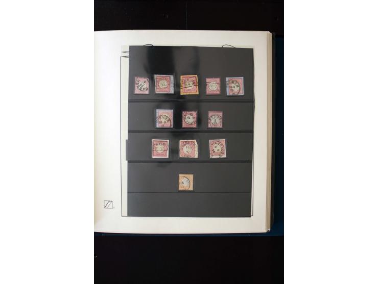 1872/1945, ungebrauchte und gestempelte Sammlung mit u.a. Mi.-Nr. 66, 438-39, 456-58, Bl.1, 496-98, Bl.3 etc., dazu etwas Bes