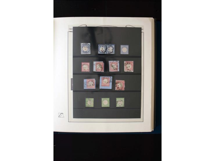 1872/1945, ungebrauchte und gestempelte Sammlung mit u.a. Mi.-Nr. 66, 438-39, 456-58, Bl.1, 496-98, Bl.3 etc., dazu etwas Bes