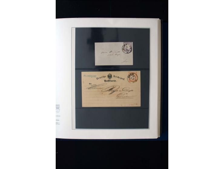 1872/1945, ungebrauchte und gestempelte Sammlung mit u.a. Mi.-Nr. 66, 438-39, 456-58, Bl.1, 496-98, Bl.3 etc., dazu etwas Bes