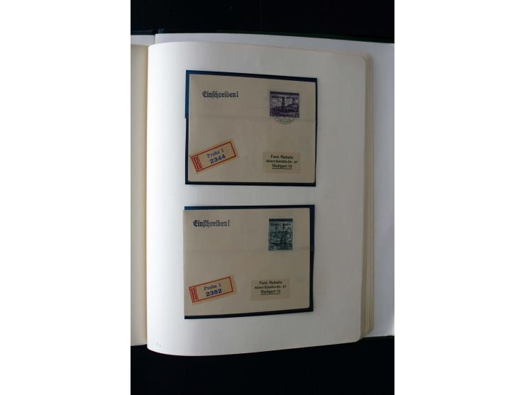 1872/1945, ungebrauchte und gestempelte Sammlung mit u.a. Mi.-Nr. 66, 438-39, 456-58, Bl.1, 496-98, Bl.3 etc., dazu etwas Bes