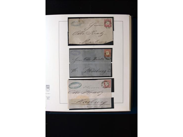 1872/1945, ungebrauchte und gestempelte Sammlung mit u.a. Mi.-Nr. 66, 438-39, 456-58, Bl.1, 496-98, Bl.3 etc., dazu etwas Bes