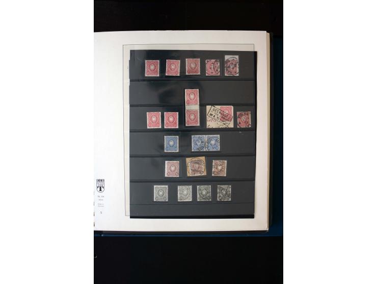 1872/1945, ungebrauchte und gestempelte Sammlung mit u.a. Mi.-Nr. 66, 438-39, 456-58, Bl.1, 496-98, Bl.3 etc., dazu etwas Bes