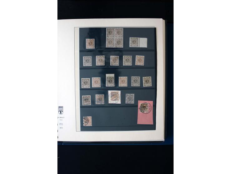 1872/1945, ungebrauchte und gestempelte Sammlung mit u.a. Mi.-Nr. 66, 438-39, 456-58, Bl.1, 496-98, Bl.3 etc., dazu etwas Bes