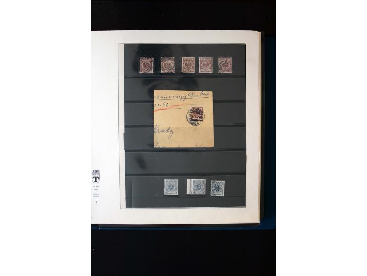 1872/1945, ungebrauchte und gestempelte Sammlung mit u.a. Mi.-Nr. 66, 438-39, 456-58, Bl.1, 496-98, Bl.3 etc., dazu etwas Bes