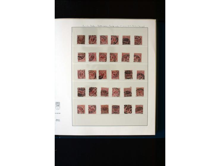 1872/1945, ungebrauchte und gestempelte Sammlung mit u.a. Mi.-Nr. 66, 438-39, 456-58, Bl.1, 496-98, Bl.3 etc., dazu etwas Bes