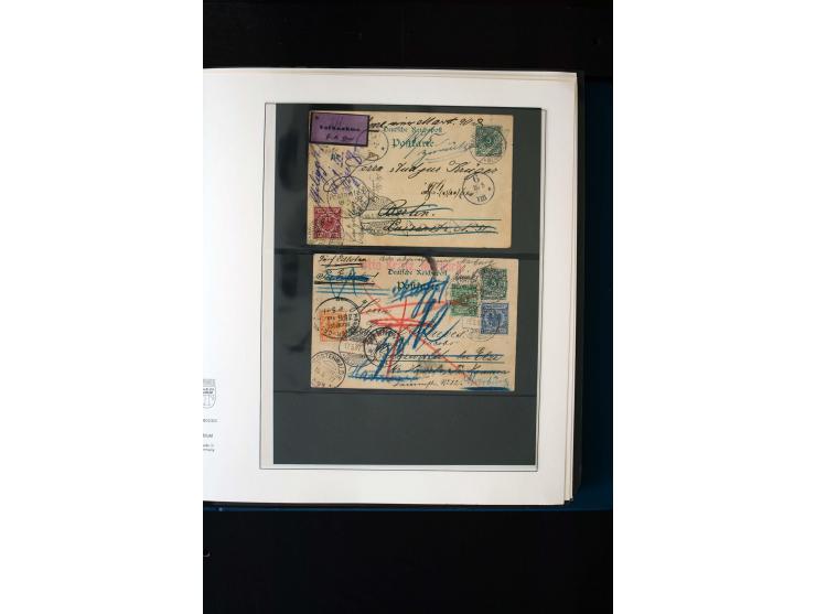 1872/1945, ungebrauchte und gestempelte Sammlung mit u.a. Mi.-Nr. 66, 438-39, 456-58, Bl.1, 496-98, Bl.3 etc., dazu etwas Bes