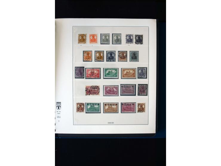 1872/1945, ungebrauchte und gestempelte Sammlung mit u.a. Mi.-Nr. 66, 438-39, 456-58, Bl.1, 496-98, Bl.3 etc., dazu etwas Bes