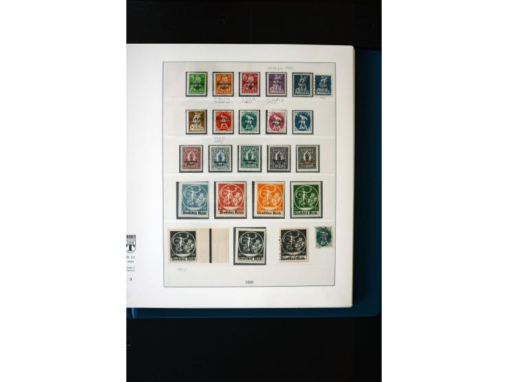 1872/1945, ungebrauchte und gestempelte Sammlung mit u.a. Mi.-Nr. 66, 438-39, 456-58, Bl.1, 496-98, Bl.3 etc., dazu etwas Bes
