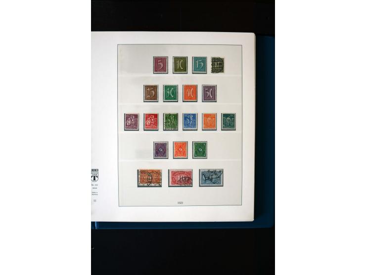 1872/1945, ungebrauchte und gestempelte Sammlung mit u.a. Mi.-Nr. 66, 438-39, 456-58, Bl.1, 496-98, Bl.3 etc., dazu etwas Bes
