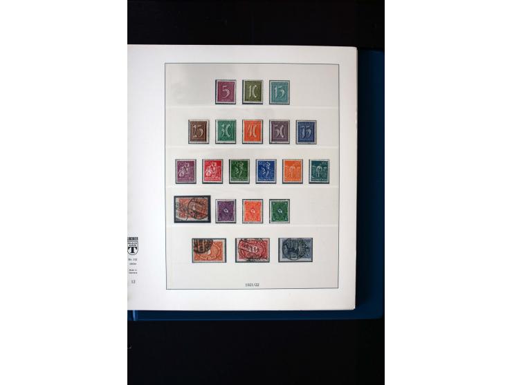 1872/1945, ungebrauchte und gestempelte Sammlung mit u.a. Mi.-Nr. 66, 438-39, 456-58, Bl.1, 496-98, Bl.3 etc., dazu etwas Bes