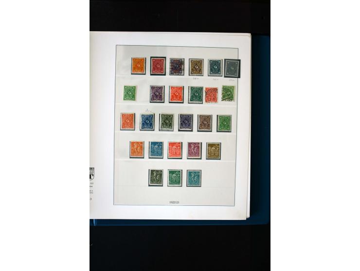 1872/1945, ungebrauchte und gestempelte Sammlung mit u.a. Mi.-Nr. 66, 438-39, 456-58, Bl.1, 496-98, Bl.3 etc., dazu etwas Bes