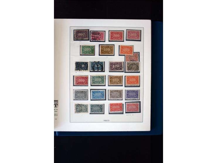 1872/1945, ungebrauchte und gestempelte Sammlung mit u.a. Mi.-Nr. 66, 438-39, 456-58, Bl.1, 496-98, Bl.3 etc., dazu etwas Bes