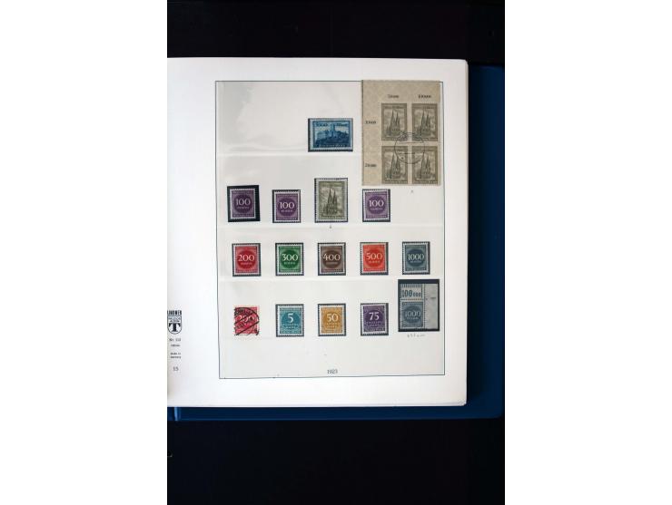 1872/1945, ungebrauchte und gestempelte Sammlung mit u.a. Mi.-Nr. 66, 438-39, 456-58, Bl.1, 496-98, Bl.3 etc., dazu etwas Bes