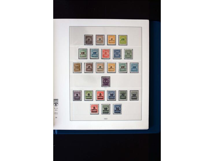 1872/1945, ungebrauchte und gestempelte Sammlung mit u.a. Mi.-Nr. 66, 438-39, 456-58, Bl.1, 496-98, Bl.3 etc., dazu etwas Bes