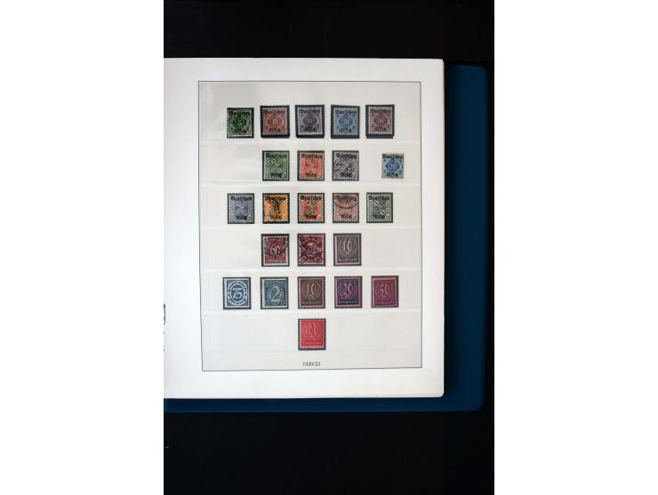 1872/1945, ungebrauchte und gestempelte Sammlung mit u.a. Mi.-Nr. 66, 438-39, 456-58, Bl.1, 496-98, Bl.3 etc., dazu etwas Bes