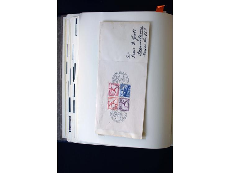 1872/1945, ungebrauchte und gestempelte Sammlung mit u.a. Bl.1, 2 (Randmängel), Dienst, Zusammendrucke etc.