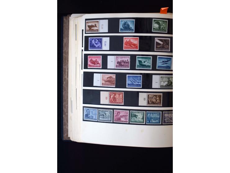 1872/1945, ungebrauchte und gestempelte Sammlung mit u.a. Bl.1, 2 (Randmängel), Dienst, Zusammendrucke etc.