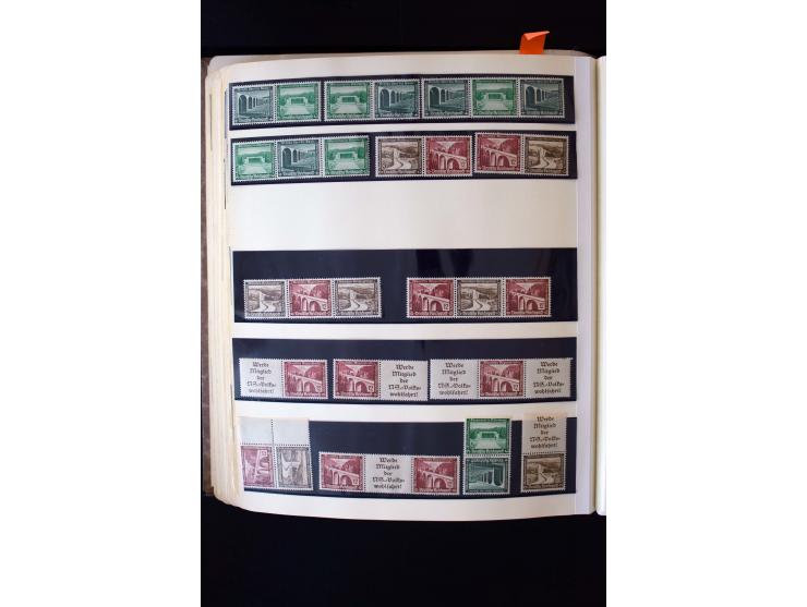 1872/1945, ungebrauchte und gestempelte Sammlung mit u.a. Bl.1, 2 (Randmängel), Dienst, Zusammendrucke etc.