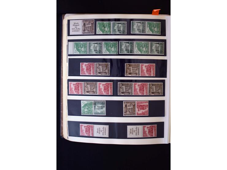 1872/1945, ungebrauchte und gestempelte Sammlung mit u.a. Bl.1, 2 (Randmängel), Dienst, Zusammendrucke etc.