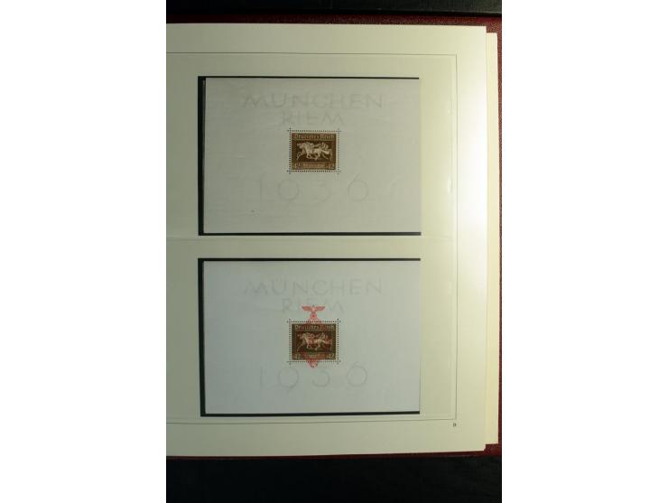 1872/1945, postfrische, ungebrauchte und gestempelte Partie mit u.a. Mi.-Nr. 309Y (Fotobefund Weinbuch BPP), 439X (Fotoattest